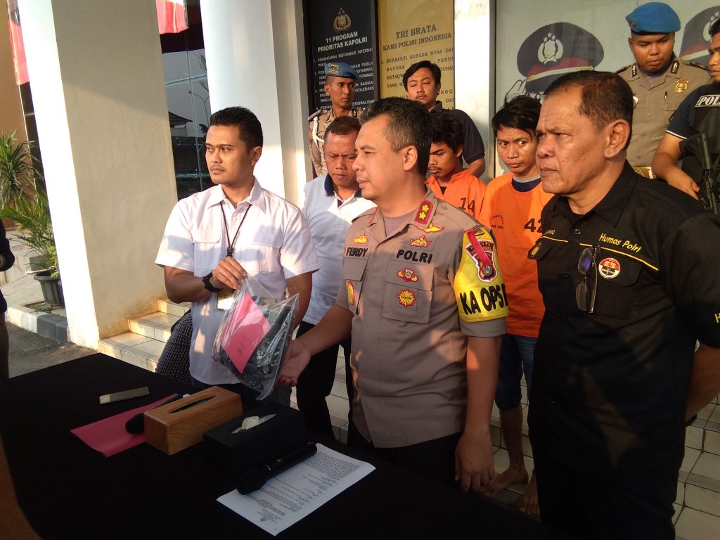 Team Vipers Polres Tangerang Selatan Tangkap Dua Pemuda Setubuhi Anak Dibawah Umur