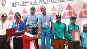 Atlit Woodball Kota Tangsel, peraih mendali emas kejuaraan woodball di Balik Papan